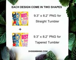 Stitch And Mickey Best Friends Forever 20oz Tumbler Template PNG File