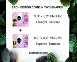 Wall E And Eve Valentine 20oz Skinny Tumbler Template PNG