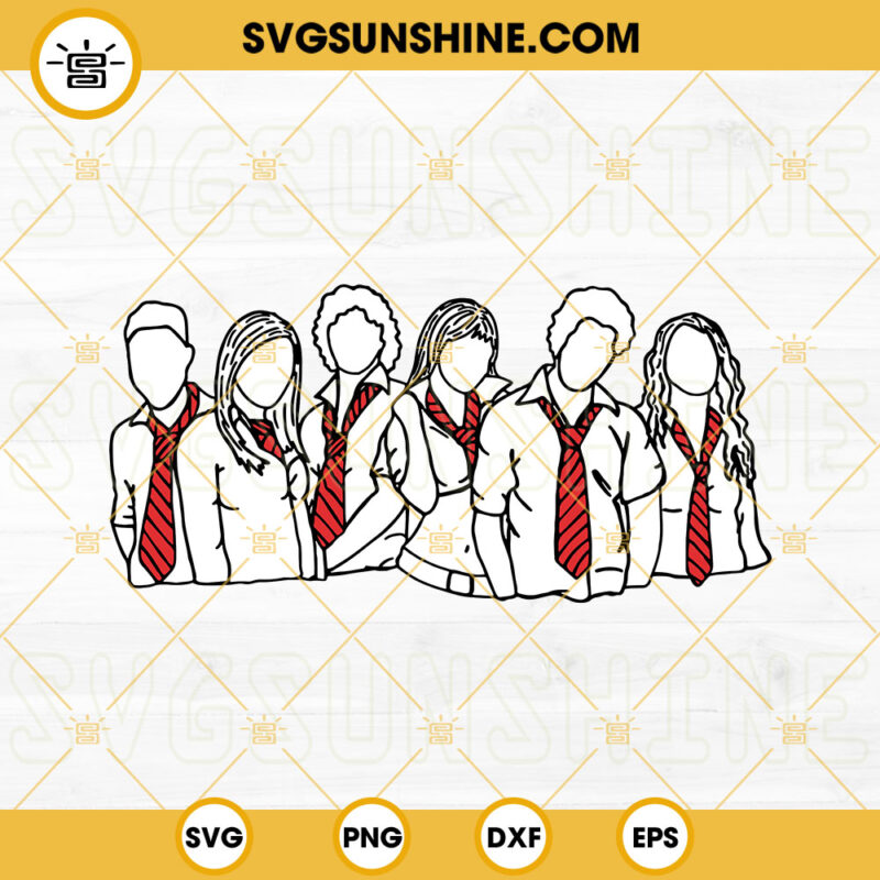 RBD SVG, Rebelde SVG PNG DXF EPS Files For Cricut Silhouette