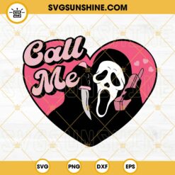 Horror Characters Valentine SVG Bundle, Valentine Killer Story SVG, Be My Valentine SVG