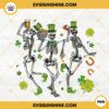 Dancing St Patricks Day Skeletons PNG, St Patricks Day PNG, Paddy Day PNG, Funny St Patricks PNG