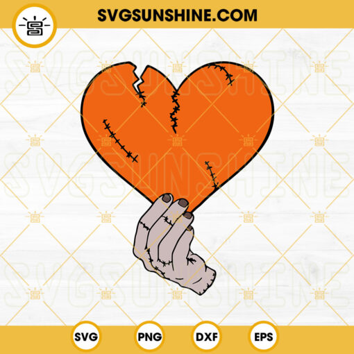 Thing Hand With Heart SVG, Wednesday Addams Valentine SVG, Funny Horror Valentine's Day SVG PNG DXF EPS