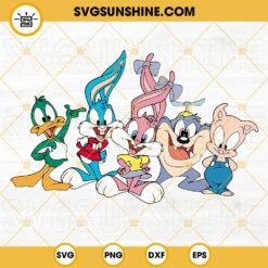 Tiny Toon Adventures SVG, Buster Bunny SVG, Hamton Pig SVG, Tasmanian Devil SVG