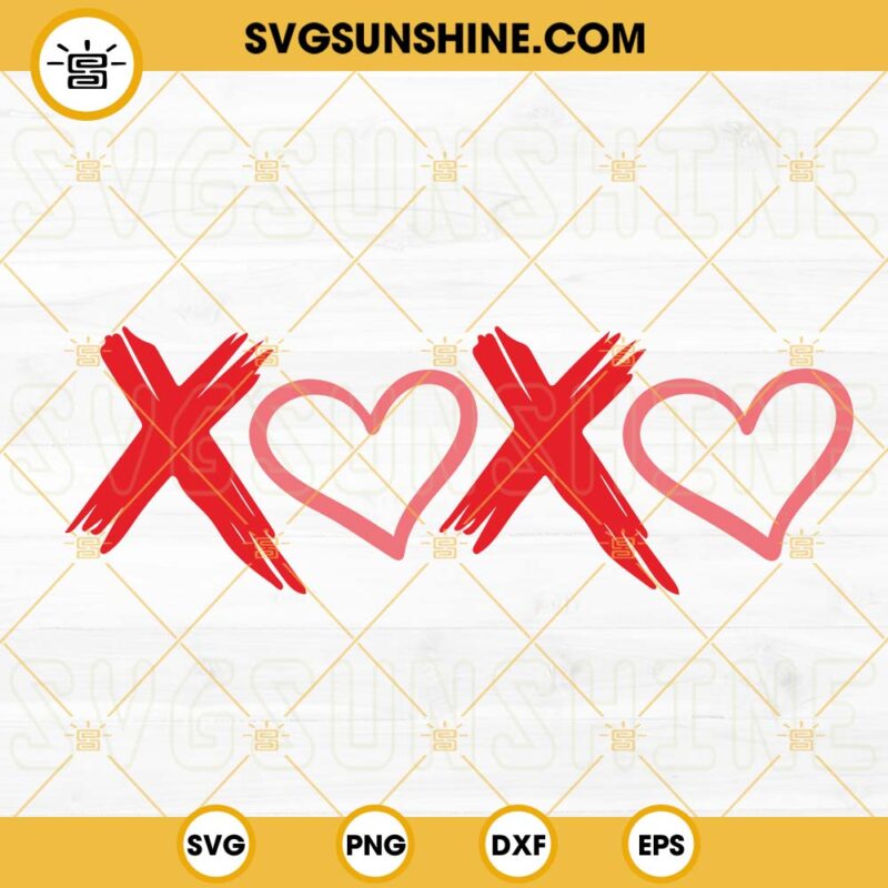 Xoxo SVG, Cute Valentines SVG, Love SVG, Heart SVG, Valentine's Day SVG ...