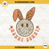 Hunny Bunny PNG, Happy Easter PNG, Groovy Easter Bunny PNG Sublimation Design