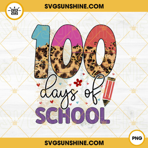 100 Days Of School PNG, 100th Day Of School PNG, Student PNG, Back To School PNG