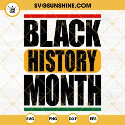 Black History Month SVG, African American SVG, Afro SVG, Black Lives Matter SVG PNG DXF EPS Digital File