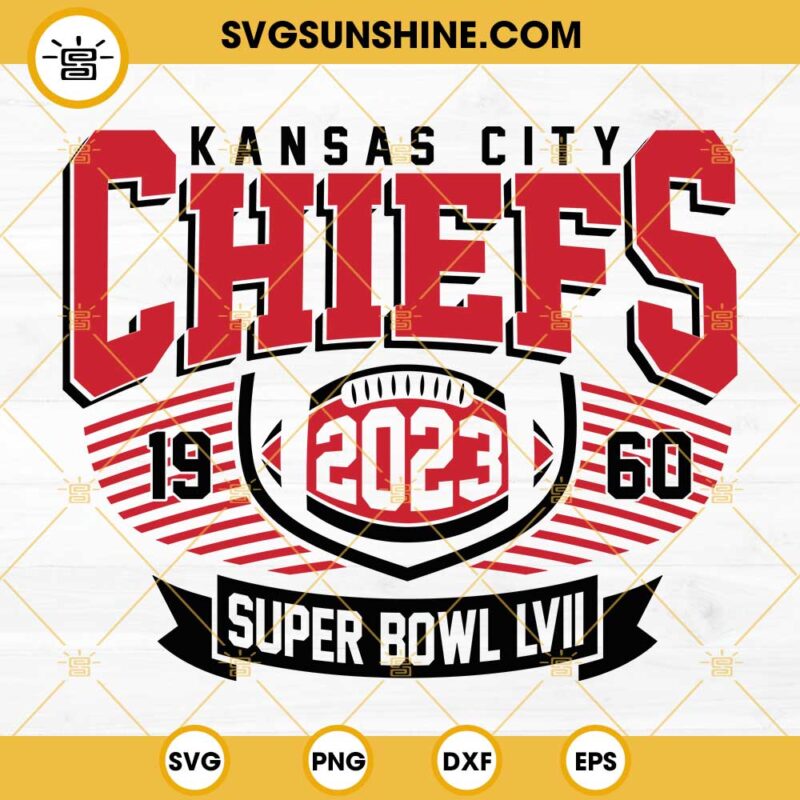 Kansas City Chiefs 2023 Super Bowl LVII SVG, Chiefs 2023 Champions SVG