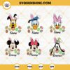 Disney Family Easter Bunny SVG Bundle, Easter Mouse Ears SVG, Disney Easter Mickey Friends SVG PNG DXF EPS