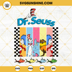 Dr Seuss SVG, Read Across America SVG, Seussville SVG PNG DXF EPS Cricut