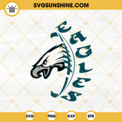 Eagles Football Logo SVG, NFL Team SVG, Philadelphia Sports SVG, Super Bowl SVG PNG DXF EPS