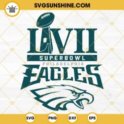 Eagles Super Bowl 2023 SVG, Eagles Football SVG, Philadelphia Eagles SVG