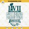 Eagles Super Bowl 2023 Champions SVG, Eagles SVG, Football SVG, Philadelphia Eagles SVG
