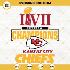Chiefs Super Bowl LVII 2023 Champions SVG, Chiefs SVG, Football SVG, Kansas City Chiefs SVG
