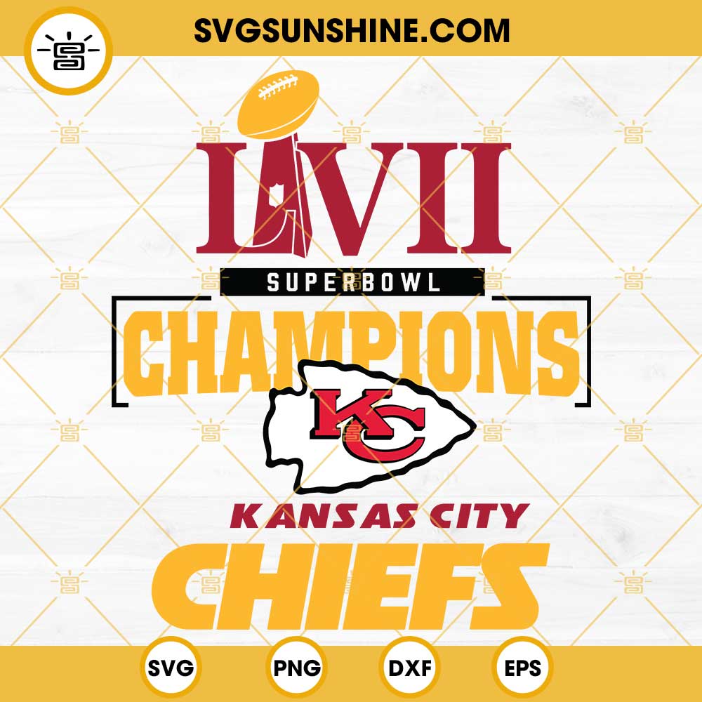 Super Bowl SVG - Chiefs Super Bowl 54 LIV Champions SVG By AmittaArt |  TheHungryJPEG