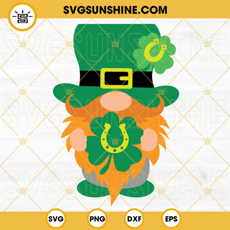 St Patricks Day Gnomes Svg Gnome Svg Leprechaun Svg Gnomies Svg St