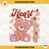 Heart Breaker PNG, Valentines Teddy Bear PNG, Valentine's Day PNG Sublimation
