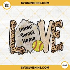 Home Sweet Home PNG, Love Softball PNG, Softball Mom PNG, Game Day PNG Digital Download