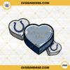 Indianapolis Colts Conversation Hearts PNG, Colts Football Love PNG Sublimation Download