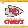 Kansas City Chiefs Embroidery Files, Chiefs Logo Embroidery Designs