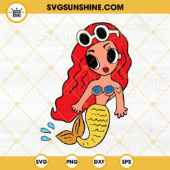 Karol G Sirenita SVG, Red Hair Little Mermaid SVG, Manana Sera Bonito SVG PNG DXF EPS