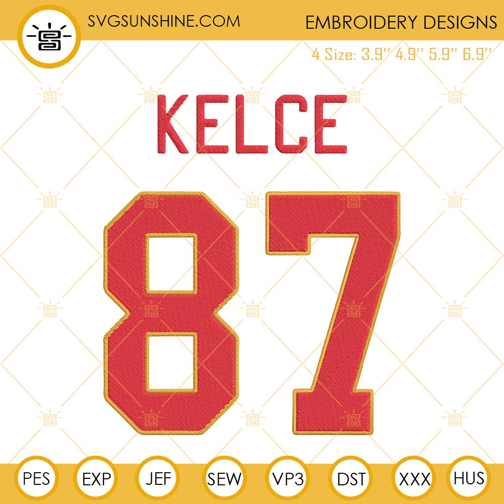 Know Your Role And Shut Your Mouth Embroidery, Travis Kelce 87 Embroidery,  Kansas City Chiefs Embroidery