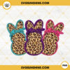 Leopard Bunny PNG, Cute Easter PNG, Easter Bunny PNG Sublimation