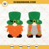 Leprechaun Gnome Couple SVG, Lucky Gnomes SVG, Cute St Patricks Day SVG PNG DXF EPS Digital File