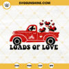 Loads Of Love SVG, Mickey Mouse Truck Heart SVG, Mickey Valentines SVG PNG DXF EPS