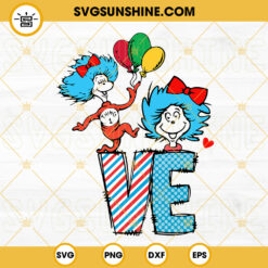 Love Miss Thing Dr Seuss SVG, Teacher Life SVG, Read Across America SVG