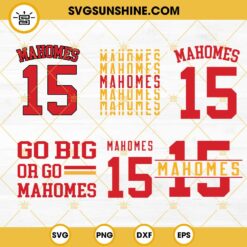 Mahomes SVG Bundle, Patrick Mahomes SVG, Kansas City SVG, Mahomes 15 SVG, Chiefs SVG