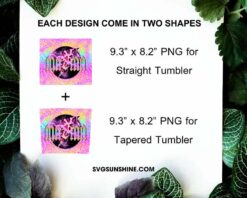 Mama Lightning Bolt 20oz Skinny Tumbler Wrap, Glitter Leopard Print Tumbler Sublimation Designs