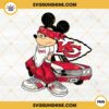 Mickey Kansas City Chiefs Gangster PNG, Chiefs Fan PNG, Football Team PNG Sublimation