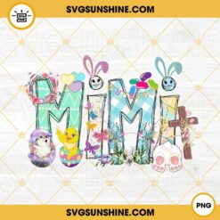 Mimi Easter PNG, Mimi Bunny PNG, Easter Mom PNG, Happy Easter PNG Sublimation