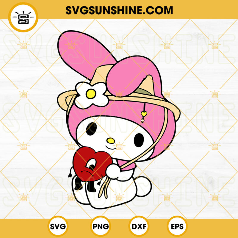My Melody Bad Bunny SVG, Hello Kitty SVG, Un Verano Sin Ti SVG PNG DXF ...