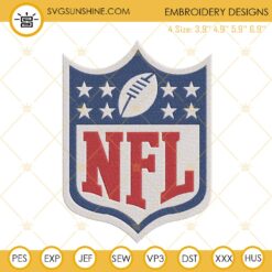 NFL Logo Embroidery Designs, Football Embroidery Files