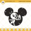 Orange Bird Mickey Ears Embroidery Designs, Disney Cartoon Embroidery Files