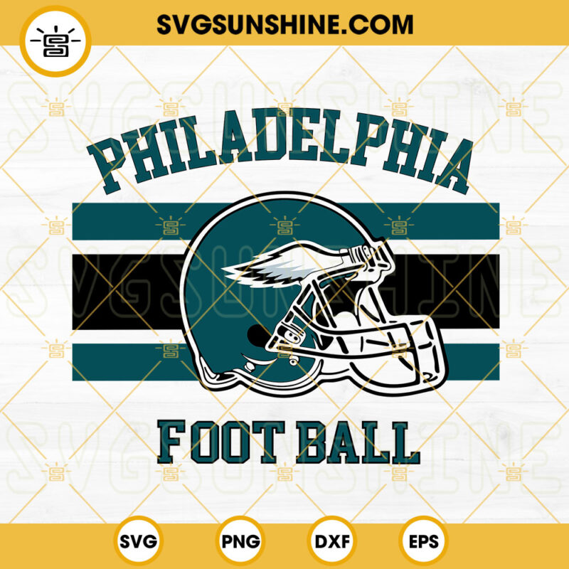 Philadelphia Football SVG, Philadelphia Eagles Helmet SVG, Philly ...