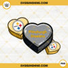 Pittsburgh Steelers Conversation Hearts PNG, Steelers Football Love PNG Sublimation Download