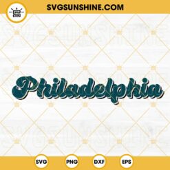 Retro Philadelphia SVG, Eagles SVG, Philly Football SVG PNG DXF EPS Cut Files