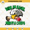 Save An Eagle Feed It A Chiefs SVG, Philadelphia Eagles SVG, Super Bowl LVII SVG PNG DXF EPS