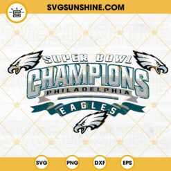 Super Bowl Champions Philadelphia Eagles SVG, Philadelphia Football SVG, Super Bowl LVII 2023 SVG