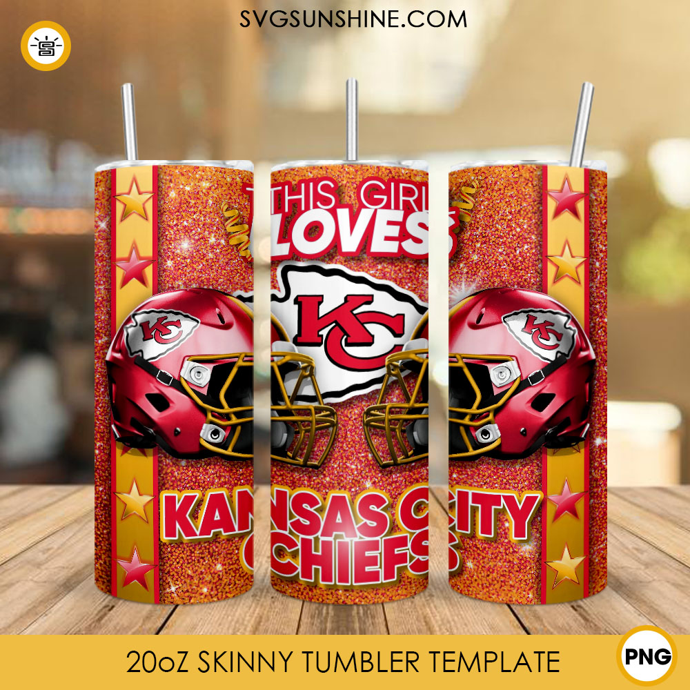 Kc Chiefs Zipper Tumbler Wrap, 20oz Tumbler Wrap, NFL Tumble - Inspire  Uplift