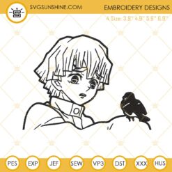 Zenitaro Embroidery Designs, Anime Embroidery Files Download