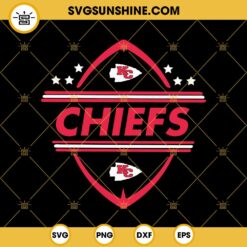 Kansas City Chiefs SVG, KC Chiefs Football SVG, NFL Team SVG PNG DXF EPS Files