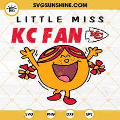 Little Miss Kansas City Chiefs SVG, Chiefs Football SVG, Chiefs Cheerleaders SVG PNG DXF EPS