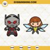 Ant Man And The Wasp SVG Bundle, Super Hero SVG, Marvel Movies 2023 SVG PNG DXF EPS Files