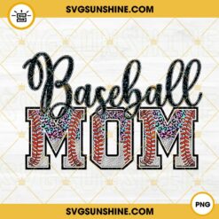 Baseball Mom PNG, Sports Mama PNG, Game Day PNG Designs