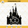 Disney 100 Years Of Wonder Castle SVG, Disney World SVG, Disneyland SVG, Family Trip 2023 SVG PNG DXF EPS