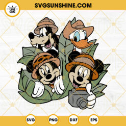 Disney Animal Kingdom SVG, Mickey Safari SVG, Safari Trip SVG, Disney Vacation SVG PNG DXF EPS Files